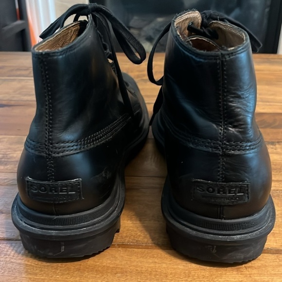 Sorel Men\'s Black Ace
Waterproof Leather Chukka Boots, Size 13 191455336070 main image 4